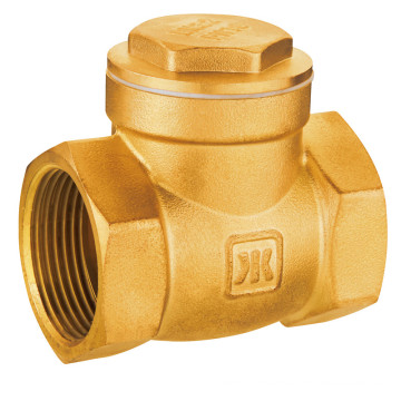 Brass Check Valve, Swing, for Water, CW617N, CW602N